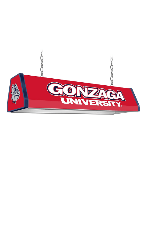 Gonzaga Bulldogs: Standard Pool Table Light - Red - ONLINE ONLY!