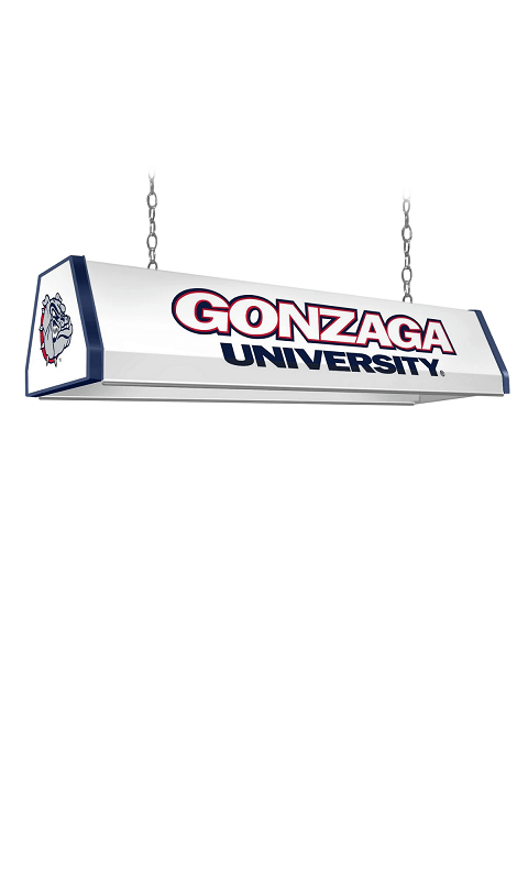 Gonzaga Bulldogs: Standard Pool Table Light - White - ONLINE ONLY!