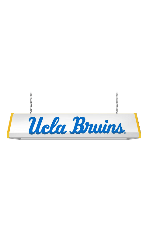 UCLA Bruins: Standard Pool Table Light - White - ONLINE ONLY!
