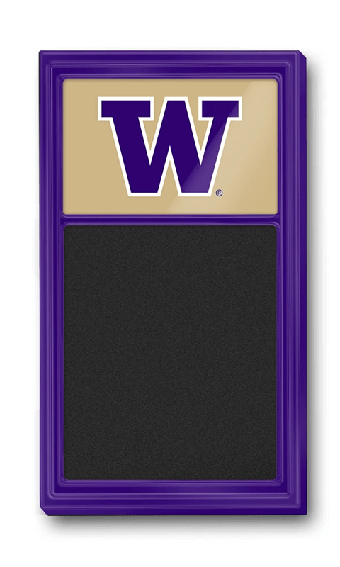 Washington Huskies: Chalk Note Board - Gold and Purple - ONLINE ONLY!