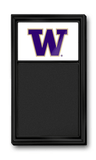 Washington Huskies: Chalk Note Board - White and Black - ONLINE ONLY!