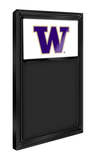 Washington Huskies: Chalk Note Board - White and Black - ONLINE ONLY!