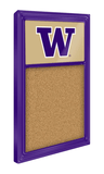 Washington Huskies: Cork Note Board - Gold and Black - ONLINE ONLY!