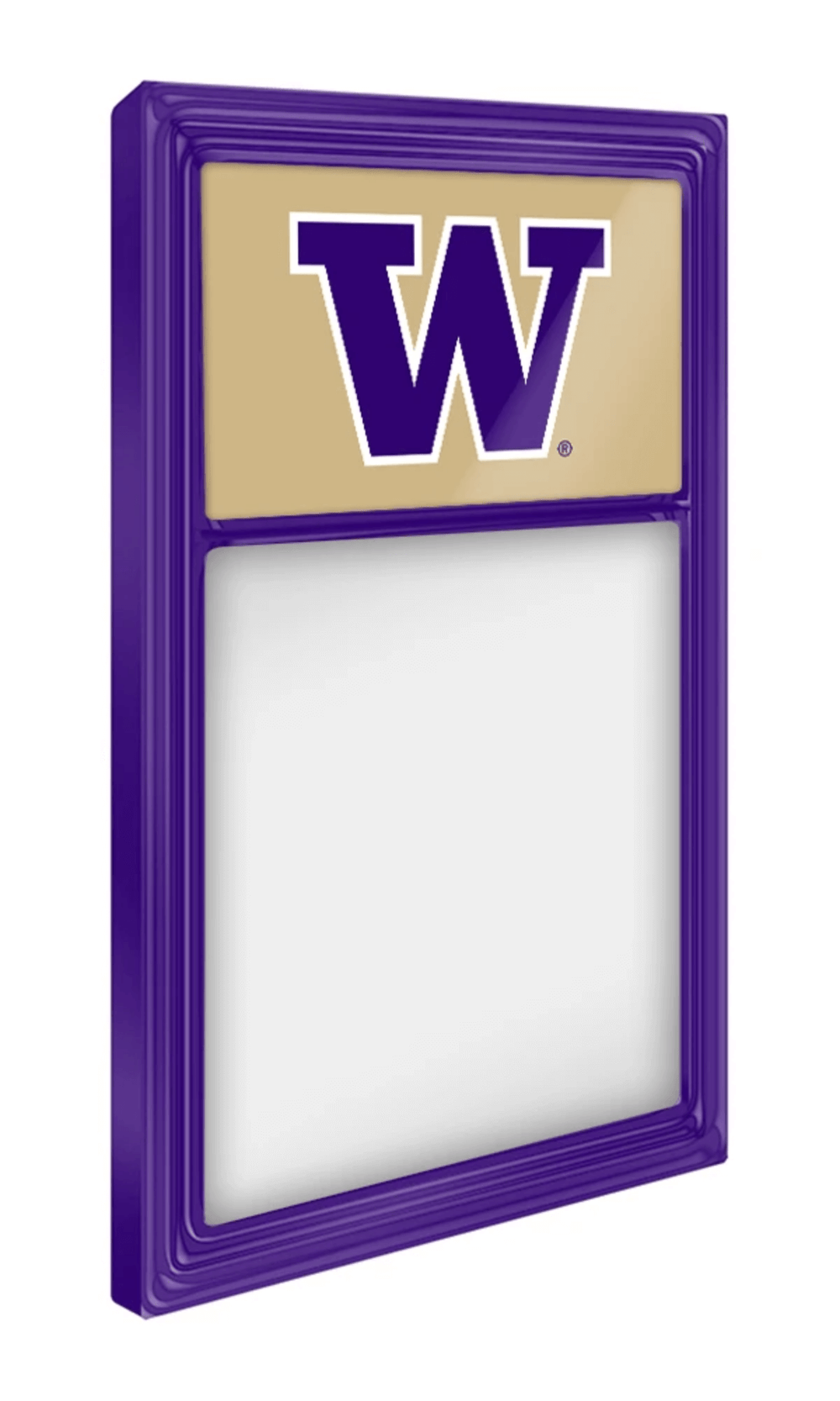 Washington Huskies: Dry Erase Note Board - Gold and Purple -ONLINE ONLY!