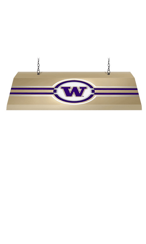 Washington Huskies: Edge Glow Pool Table Light - Gold -ONLINE ONLY!