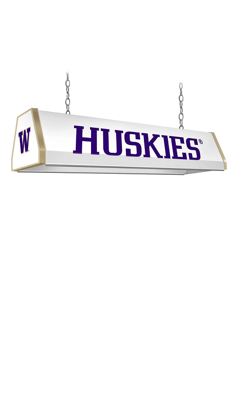 Washington Huskies: Huskies - Standard Pool Table Light -White - ONLINE ONLY!