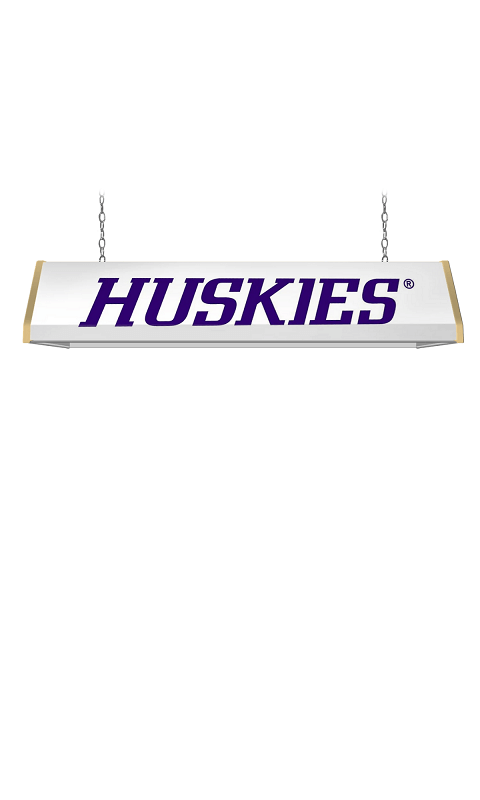 Washington Huskies: Huskies - Standard Pool Table Light -White - ONLINE ONLY!