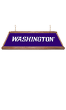 Washington Huskies: Premium Wood Pool Table Light - Purple - ONLINE ONLY!
