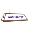 Washington Huskies: Premium Wood Pool Table Light - White - ONLINE ONLY!