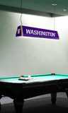 Washington Huskies: Standard Pool Table Light - Purple - ONLINE ONLY!