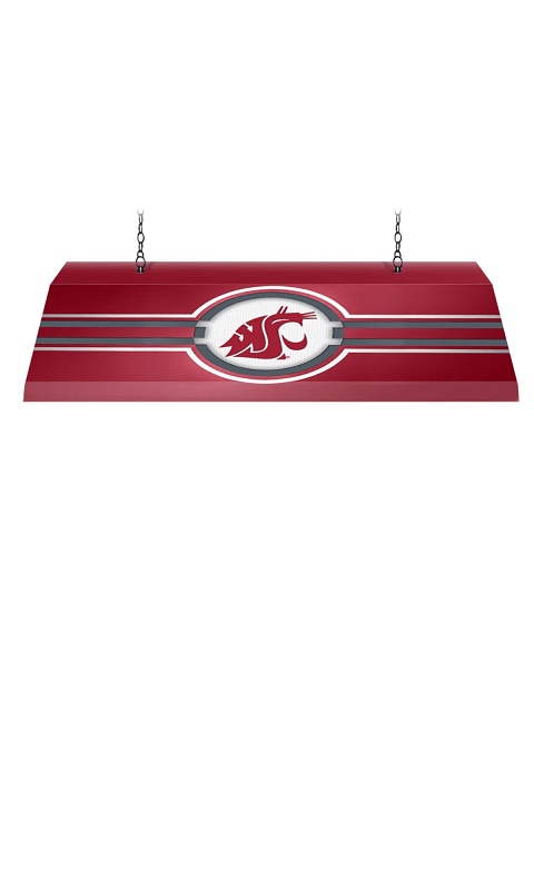 Washington State Cougars: Edge Glow Pool Table Light - Crimson - ONLINE ONLY!